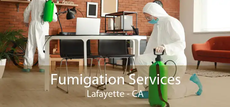 Fumigation Services Lafayette - CA